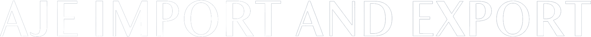 AJE IMPORT AND EXPORT